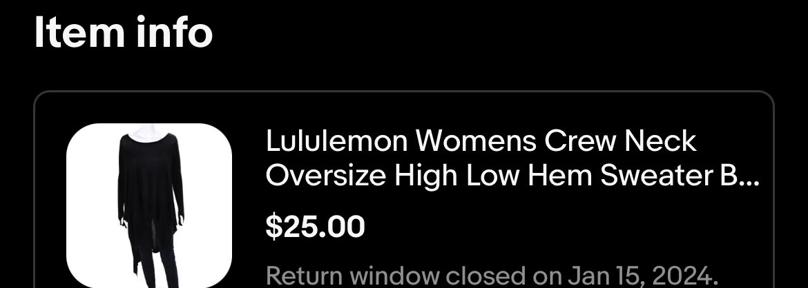 룰루레몬 lululemon 여성 상의 이미지