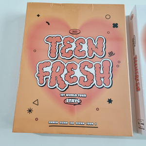 스테이씨 틴프레시 콘서트 DVD 미개봉 태포