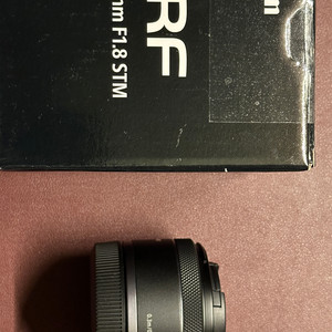 캐논 rf 50mm f1.8렌즈 보증남음