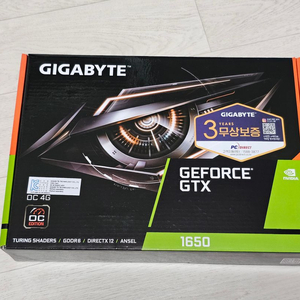 미사용품 GTX1650