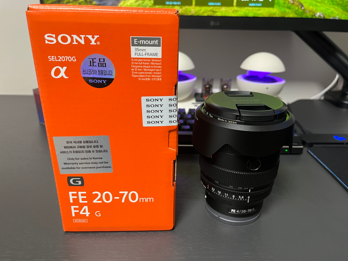 소니 FE 2070G F4 렌즈 판매