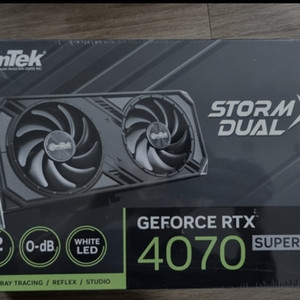 이엠텍 지포스 RTX 4070 SUPER STORM X