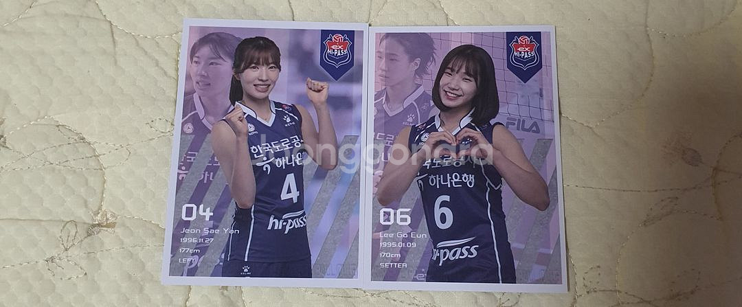 여자배구 도로공사 포토북 뱃지 티켓 포토카드 달력--6