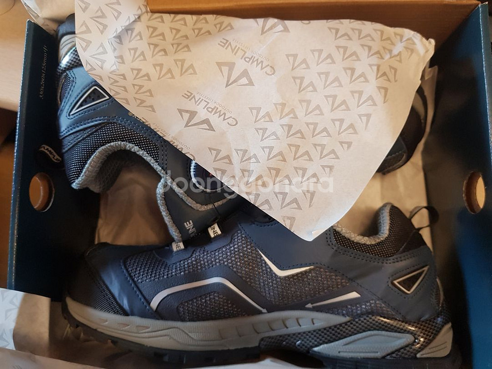 275밀리, 고어텍스 전기절연안전화 캠프라인, 새제품--1