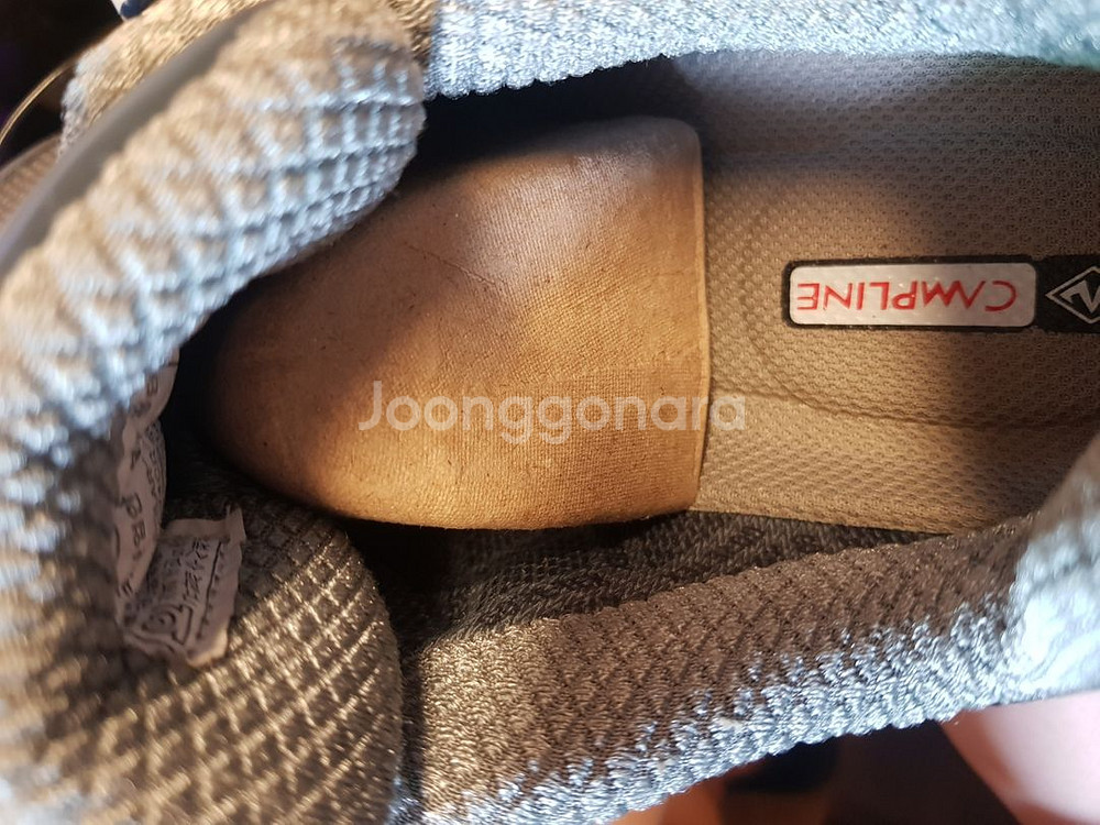 275밀리, 고어텍스 전기절연안전화 캠프라인, 새제품--2