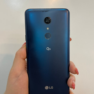 LG Q9 64GB 블루/무잔상