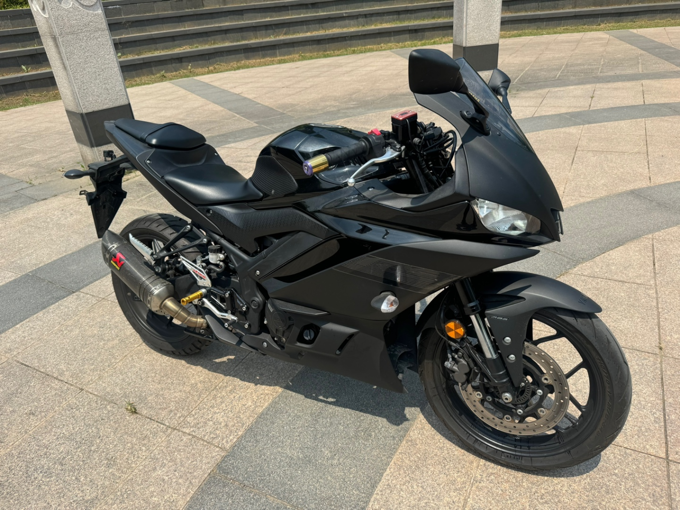 야마하 yzf r3 20년식 블박 머플러튜닝 팝니다