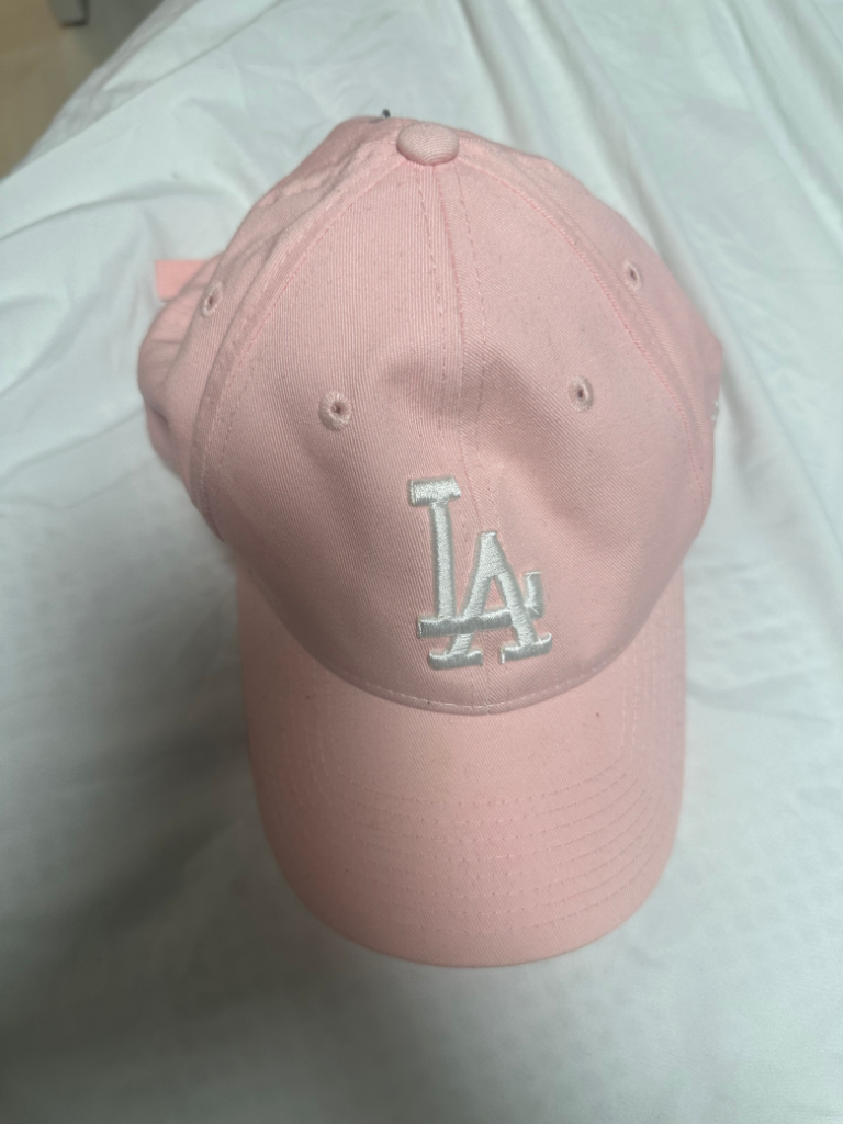 MLB 야구모자 핑크색