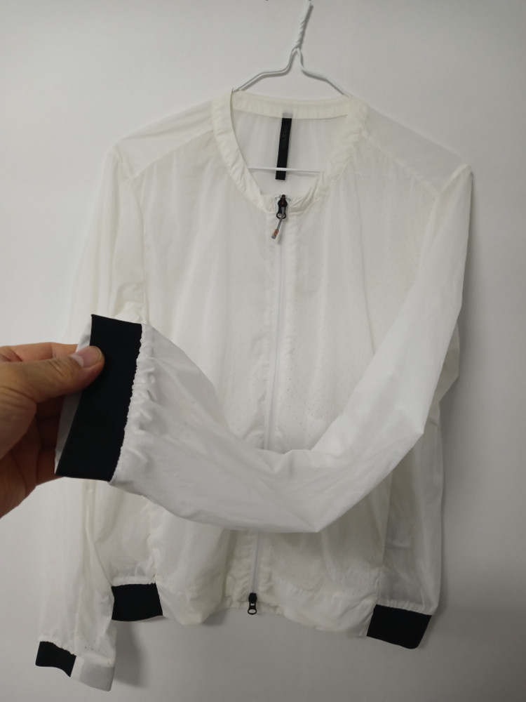 여성 살레와 골프 블루종 여름 바람막이 (화이트100) 이미지