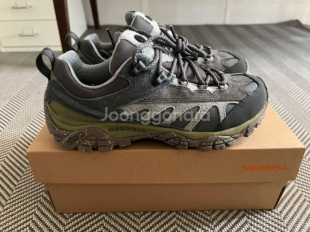 머렐 모압 luxe 1TRL 트래킹화 허브 255--1