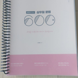 2023 심우철 문법 600