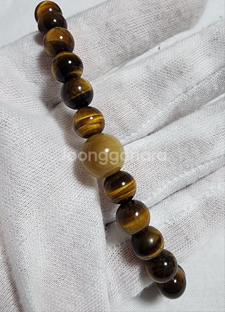 핸드메이드 AA 호안석 팔찌 (8mm)--1