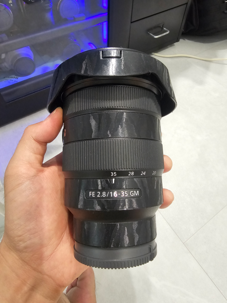 소니16-35GM 카메라 렌즈