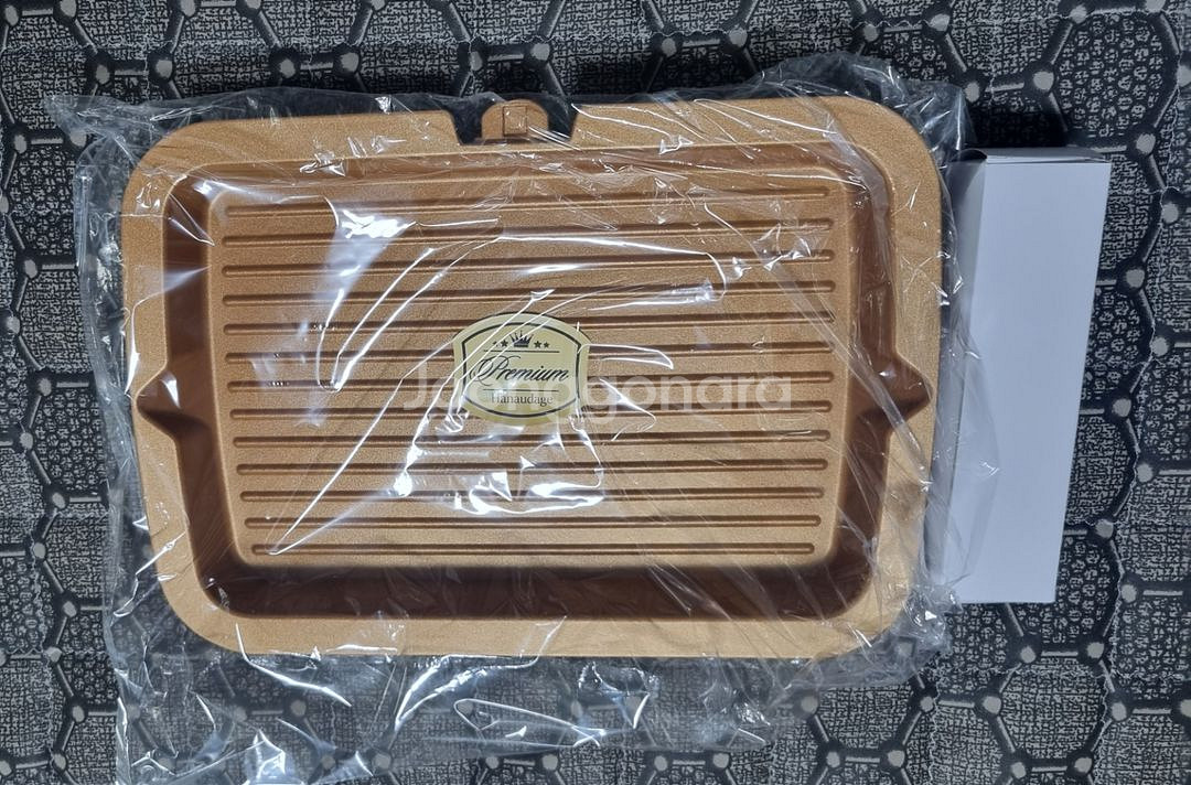 하나우다게 골드 멀티 사각그릴팬--2