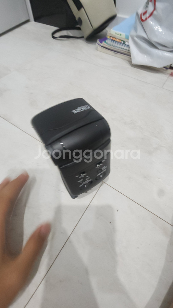 케논 정품 카메라 플래시--3