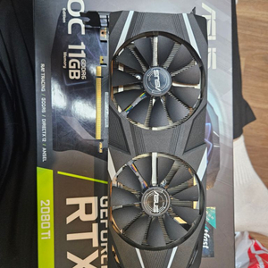 아수스 rtx 2080ti oc 11gb판매합니다.