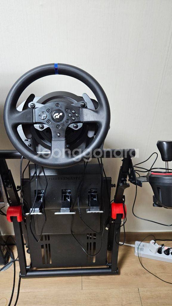 트러스트마스터 t300rs gt ,쉬프터,거치대 일괄--0