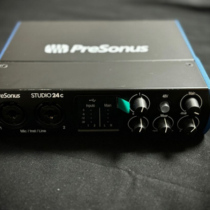 Presonus Studio 24C 오디오인터페이스