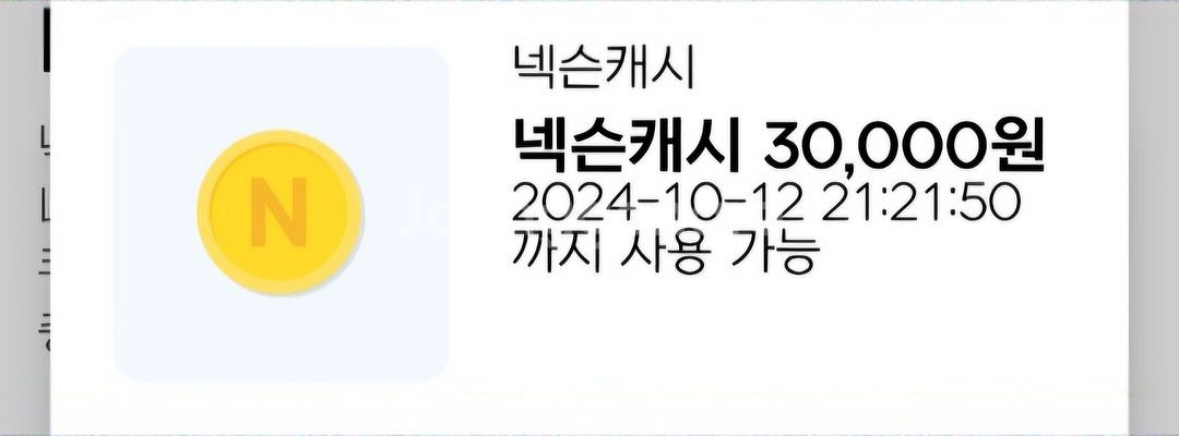 넥슨캐시 3만원--0