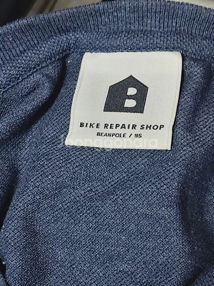 95 빈폴 빈티지 바이크리페어샵 라운드넥 티셔츠--6