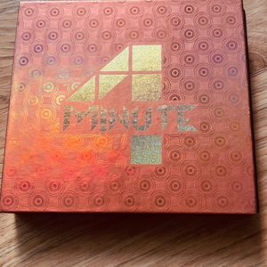 4minute 싸인 cd 판매합니다