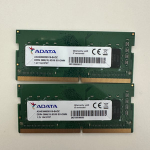 ADATA DDR4 RAM8GB 2개