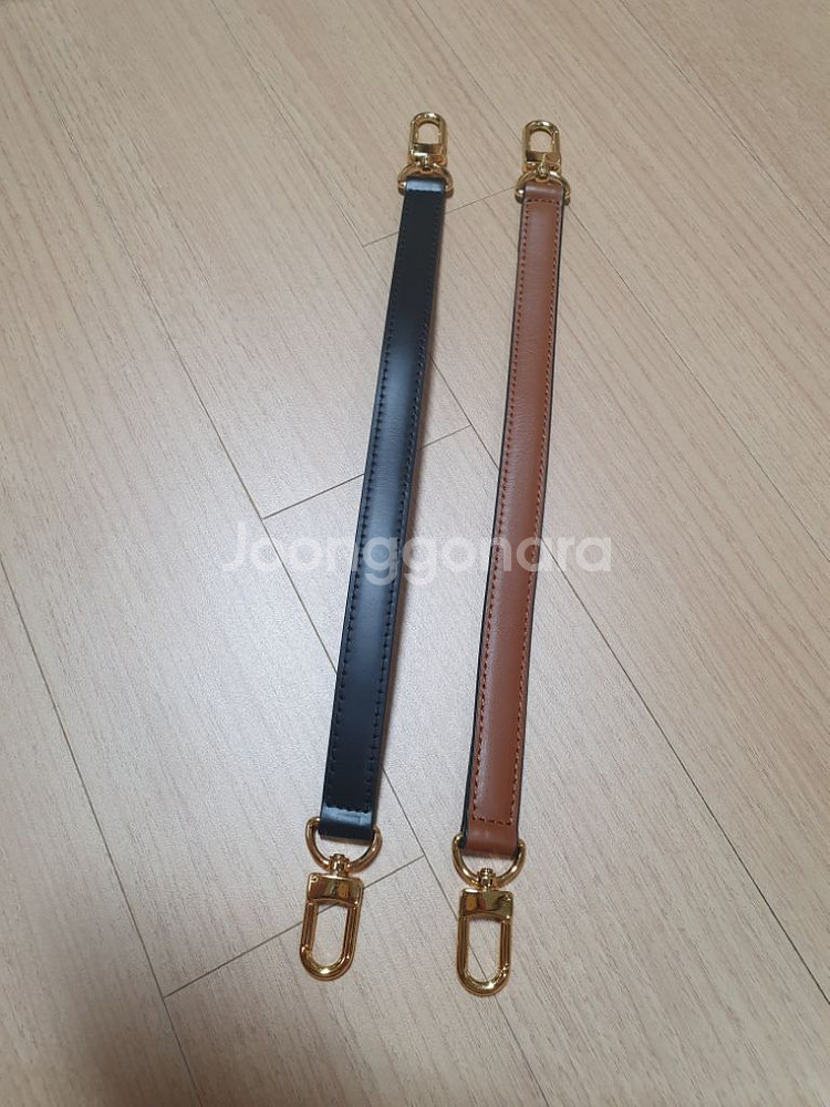 가죽 가방끈 38cm2개--1