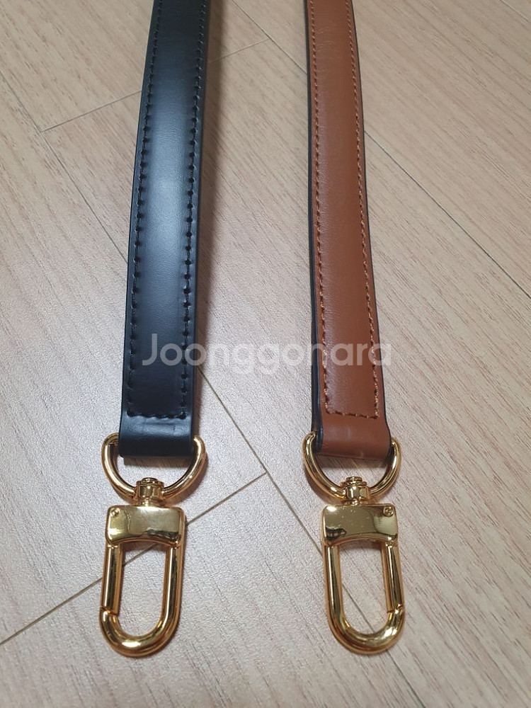 가죽 가방끈 38cm2개--2