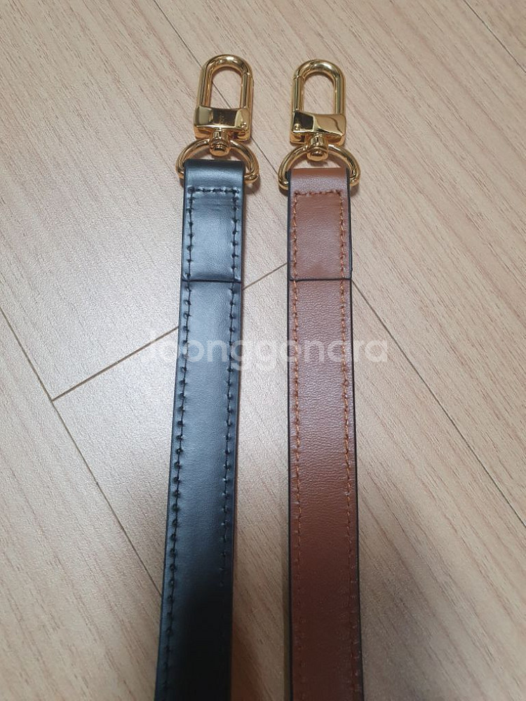 가죽 가방끈 38cm2개--3