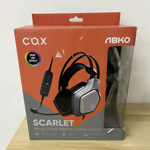 COX 콕스 SCARLET 가상 7.1 RGB 노이즈