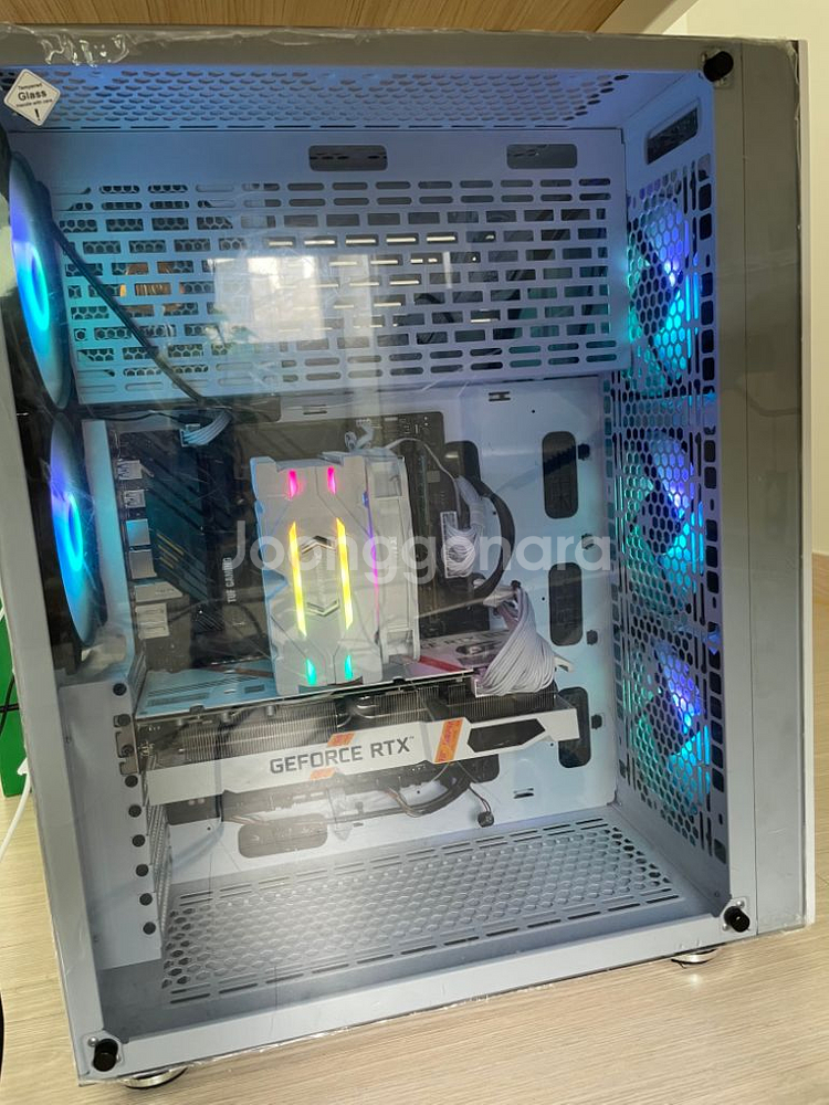 Rtx3070Ti 올화이트 게이밍데스크탑 급처--1