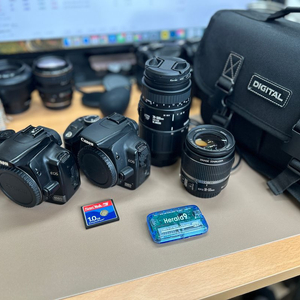 캐논 350D, 400D, 1855, 70300렌즈