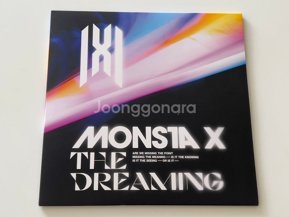 몬스타엑스All about luv(마젠타)+더드리밍LP--1