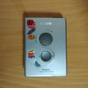 아이와(aiwa) PX607 워크맨. 카세트