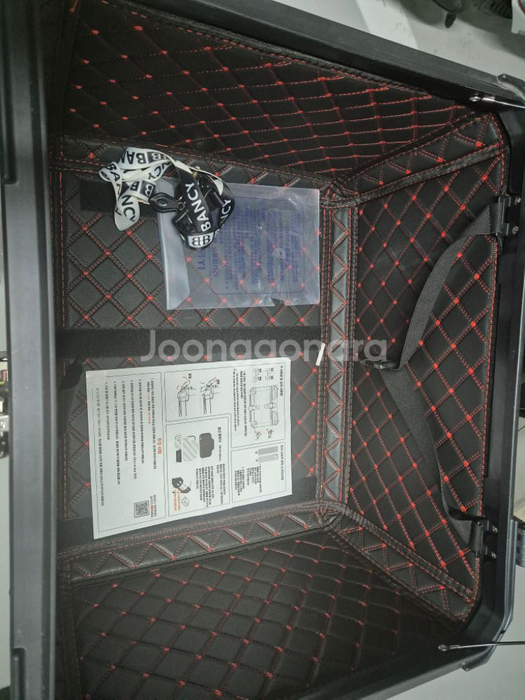 벤시 알루미늄탑박스 레인보우 85L--5