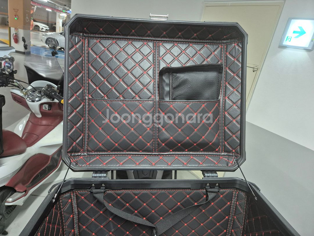 벤시 알루미늄탑박스 레인보우 85L--6