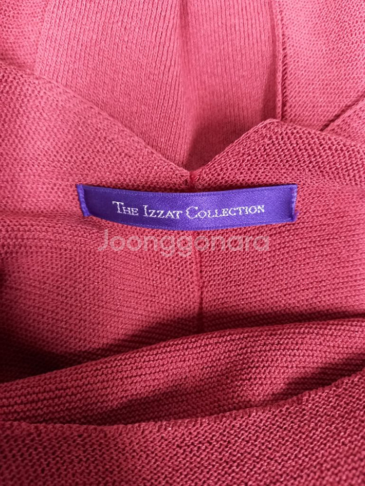 새 더 아이잗컬렉션 홀가먼트 춘하 니트 맥시원피스 55--8