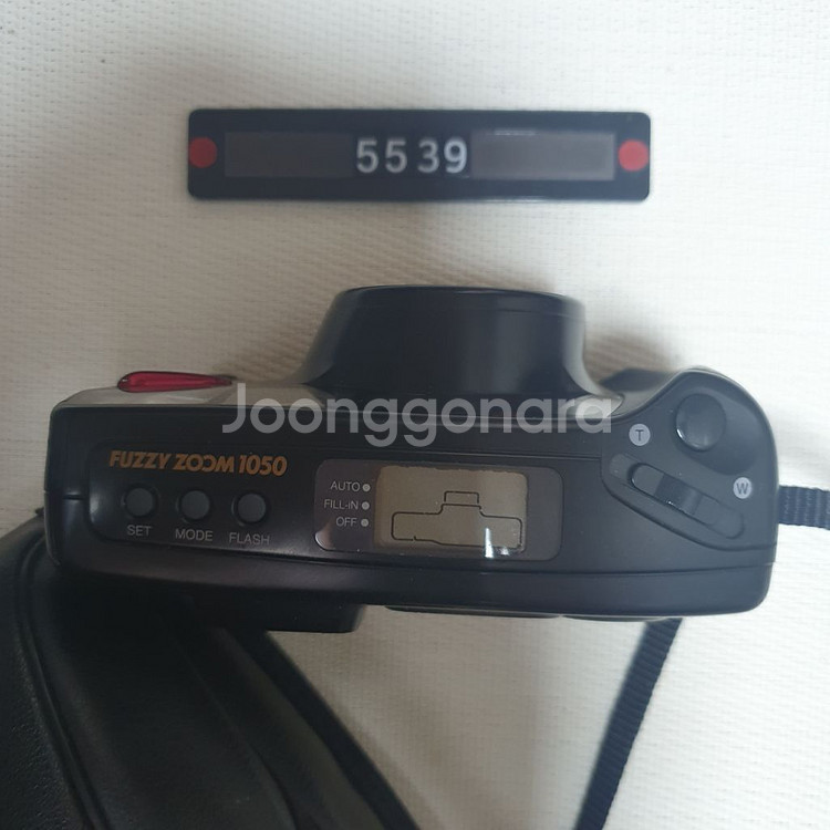 삼성캐녹스 퍼지줌 1050 필름카메라 파우치포함--1