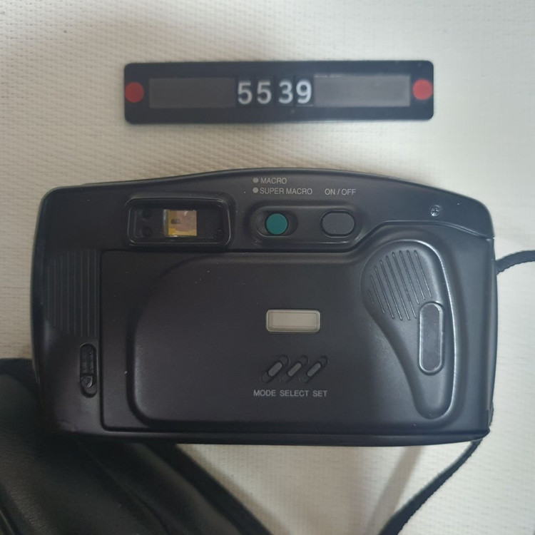 삼성캐녹스 퍼지줌 1050 필름카메라 파우치포함--2