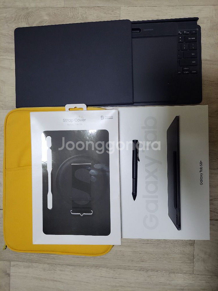 (네고o)갤탭 s8+ 풀박, 케이스 4종,라미 s펜,--8