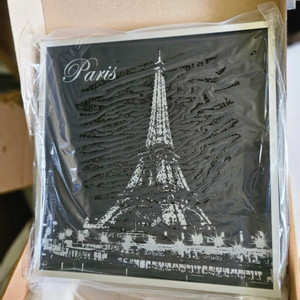 새상품)파리 액자 & 에펠탑 장식품