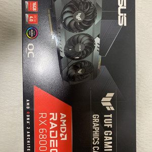 asus터프 rx6800xt 팝니다