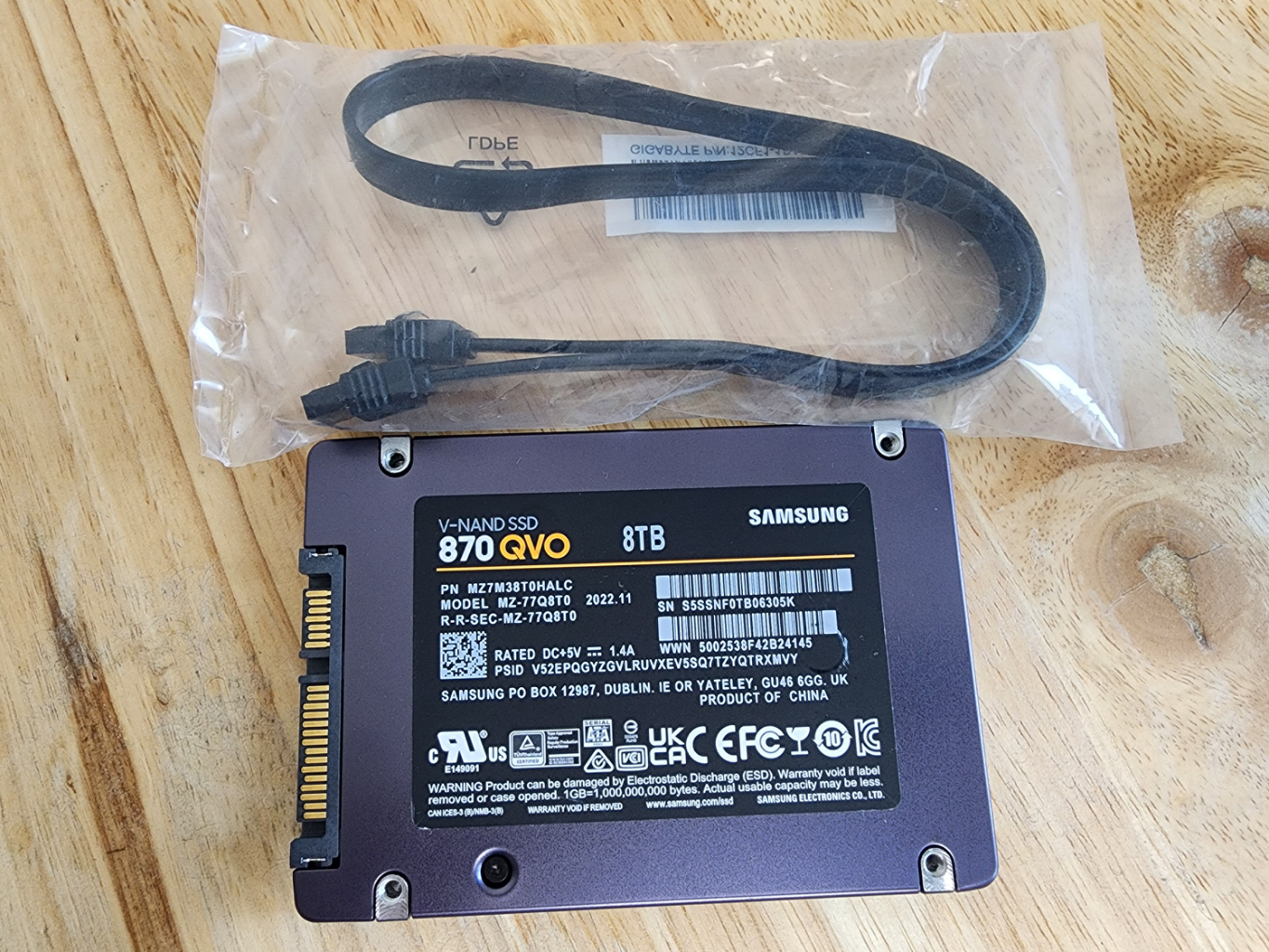 삼성 사타(SATA) SSD 870 QVO 8TB(테라