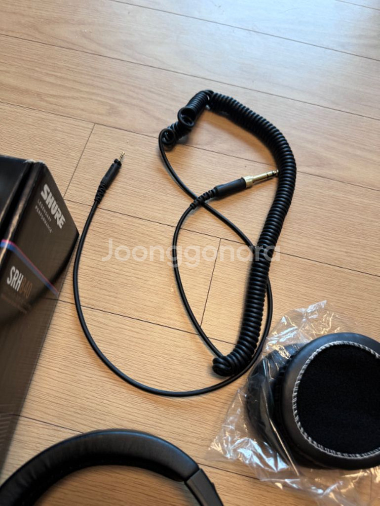 슈어 SHURE SRH840 헤드폰 팝니다--2