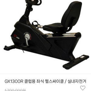 gx1300 좌식사이클