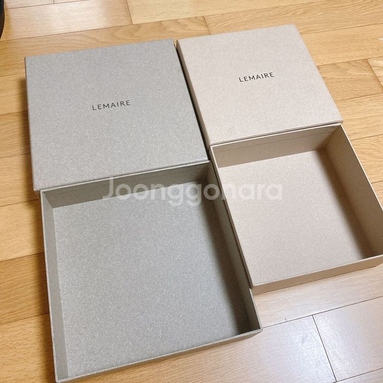 명품 박스 처분 (르메르, 로에베, 조말론, 레페토)--2