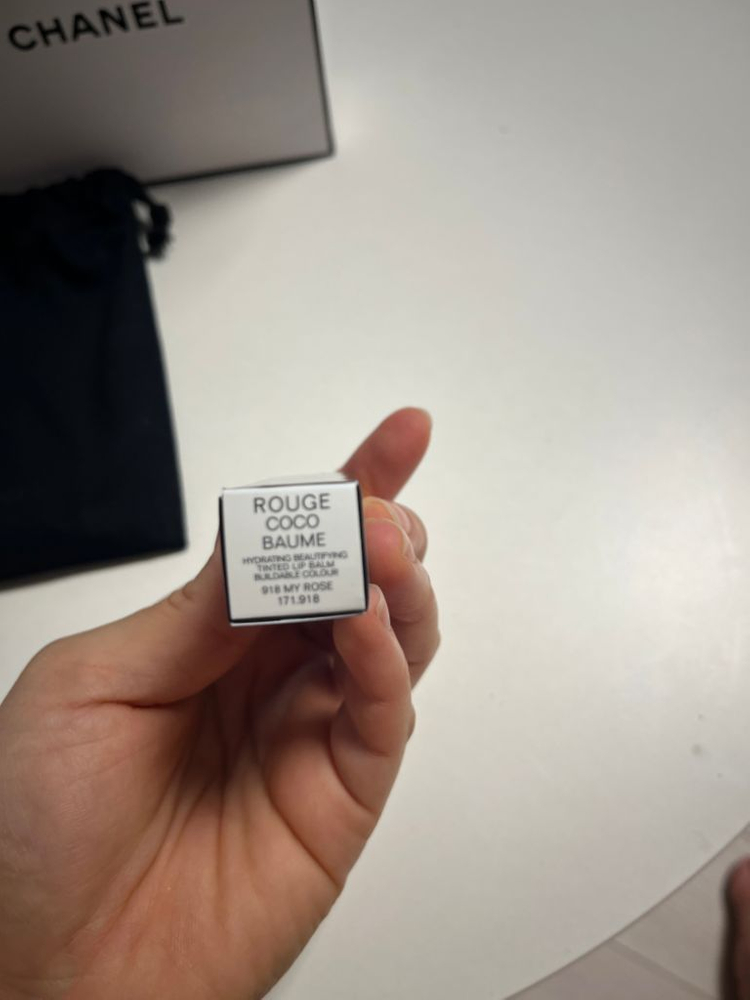 새상품-샤넬 루쥬 코코 밤 918 마이로즈--2