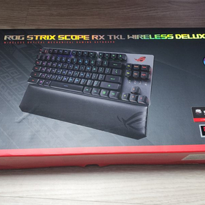 ROG SCOPE RX TKL 무선 키보드 적축