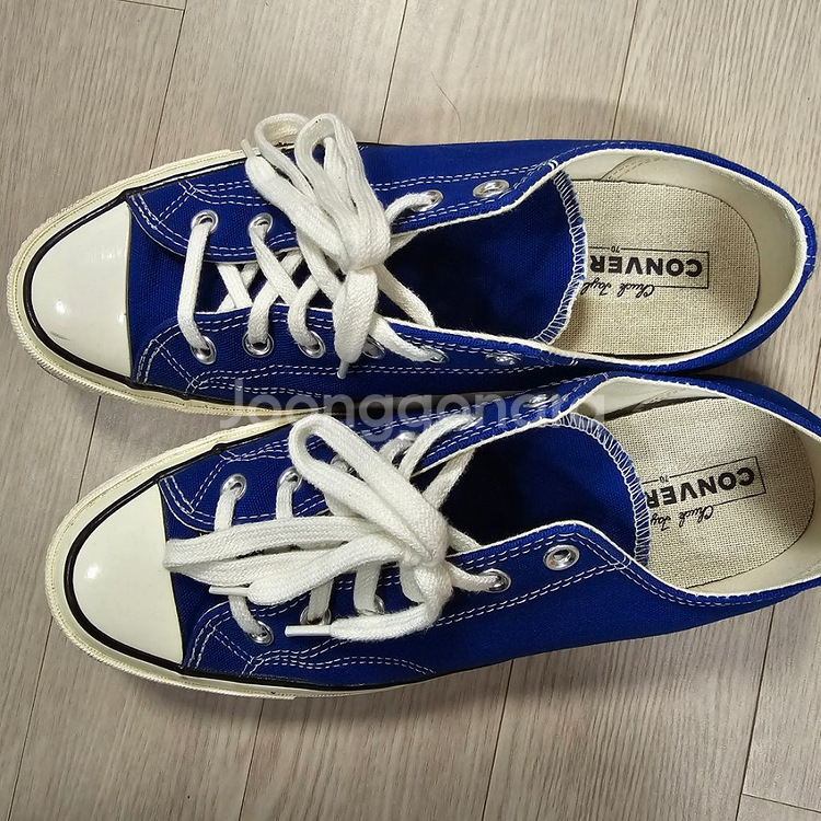 컨버스 척 70 로우 블루 판매합니다--2