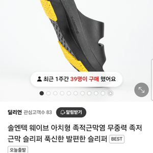 솔엔텍 기능성 슬리퍼 여성용